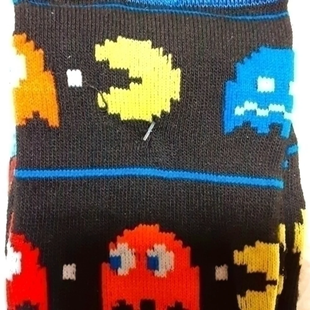 Pac-Man Arcade Game Socks